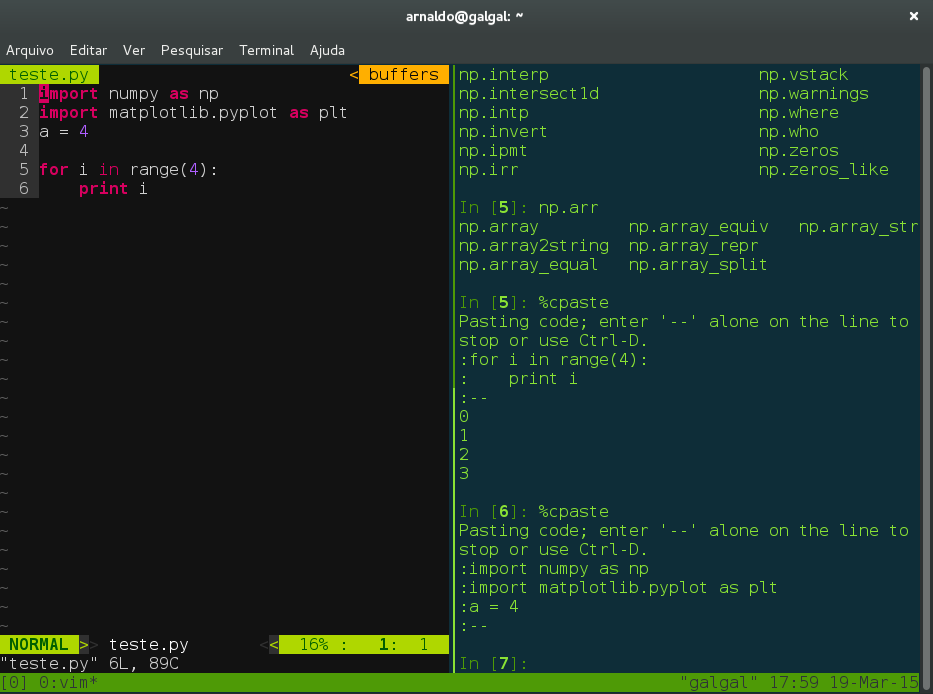 vim-tmux